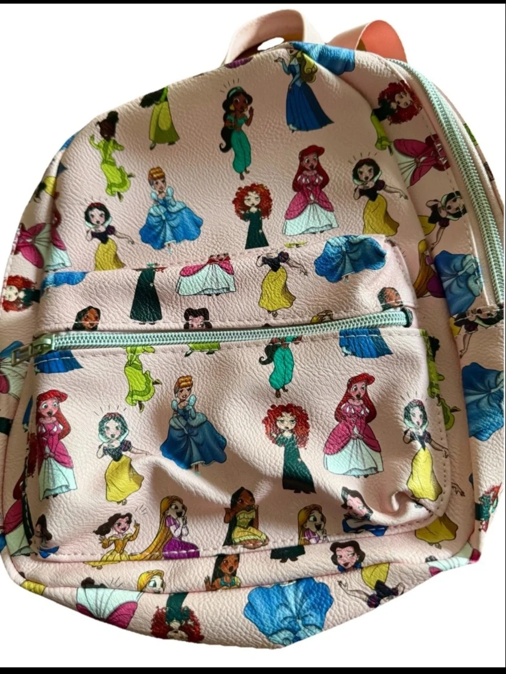 New Disney Princess Pink Mini Backpack- Camp- Daycare - Picture 1 of 3